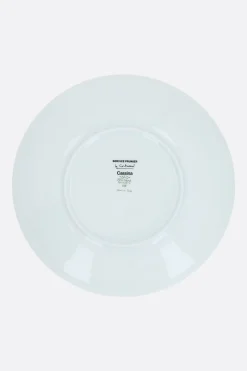 Lifestyle>CASSINA Service Prunier: set due piatti piani in porcellana Bianco