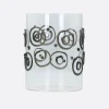 Lifestyle>10 CORSO COMO set 6 bicchieri in vetro decorato Nero