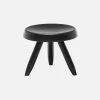 Lifestyle>CASSINA sgabello Tabouret Berger in massello di rovere laccato Nero