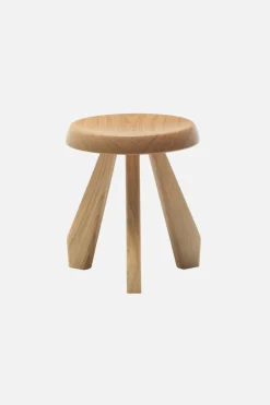 Lifestyle>CASSINA sgabello Tabouret Méribel in massello di rovere Marrone