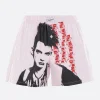 Pantaloni>VAQUERA shorts in cotone a righe con stampa Rosa