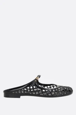 Décolletés E Slingbacks>TORY BURCH slingback mary-jane Jelly Mellow in gomma Nero