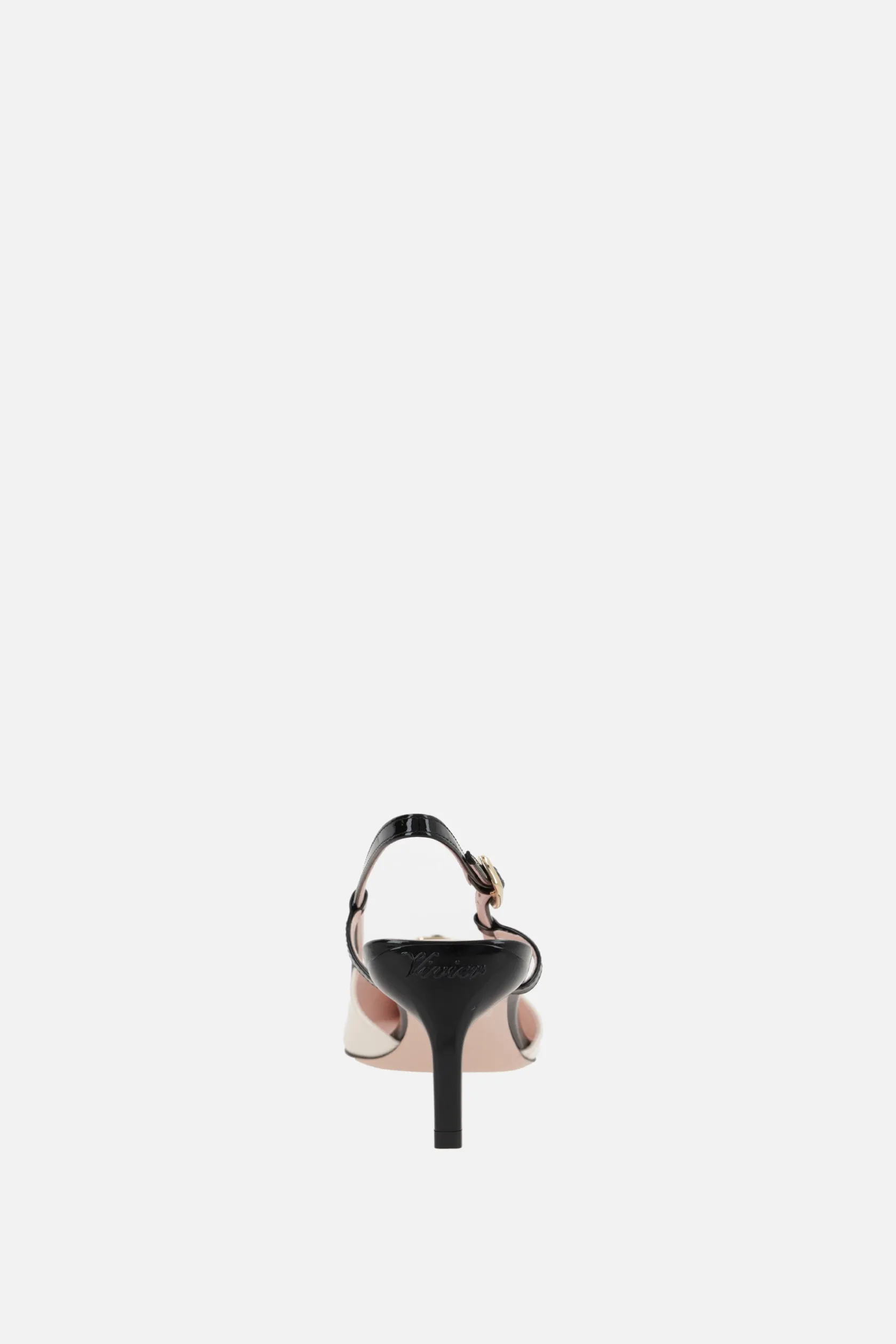 Décolletés E Slingbacks>ROGER VIVIER slingback Viv' Canard in vernice Multicolor