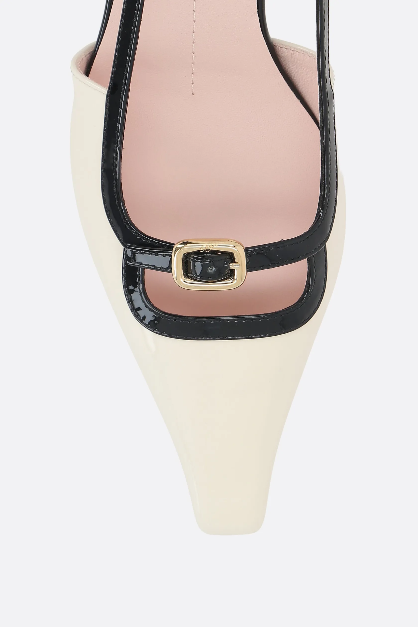 Décolletés E Slingbacks>ROGER VIVIER slingback Viv' Canard in vernice Multicolor