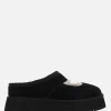 Scarpe Basse>UGG slipper Bea Mary Jane in suede Nero