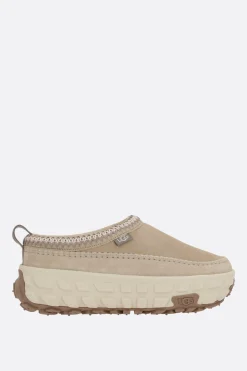 Mocassini E Slippers>UGG slipper flatform Venture Daze in suede Marrone