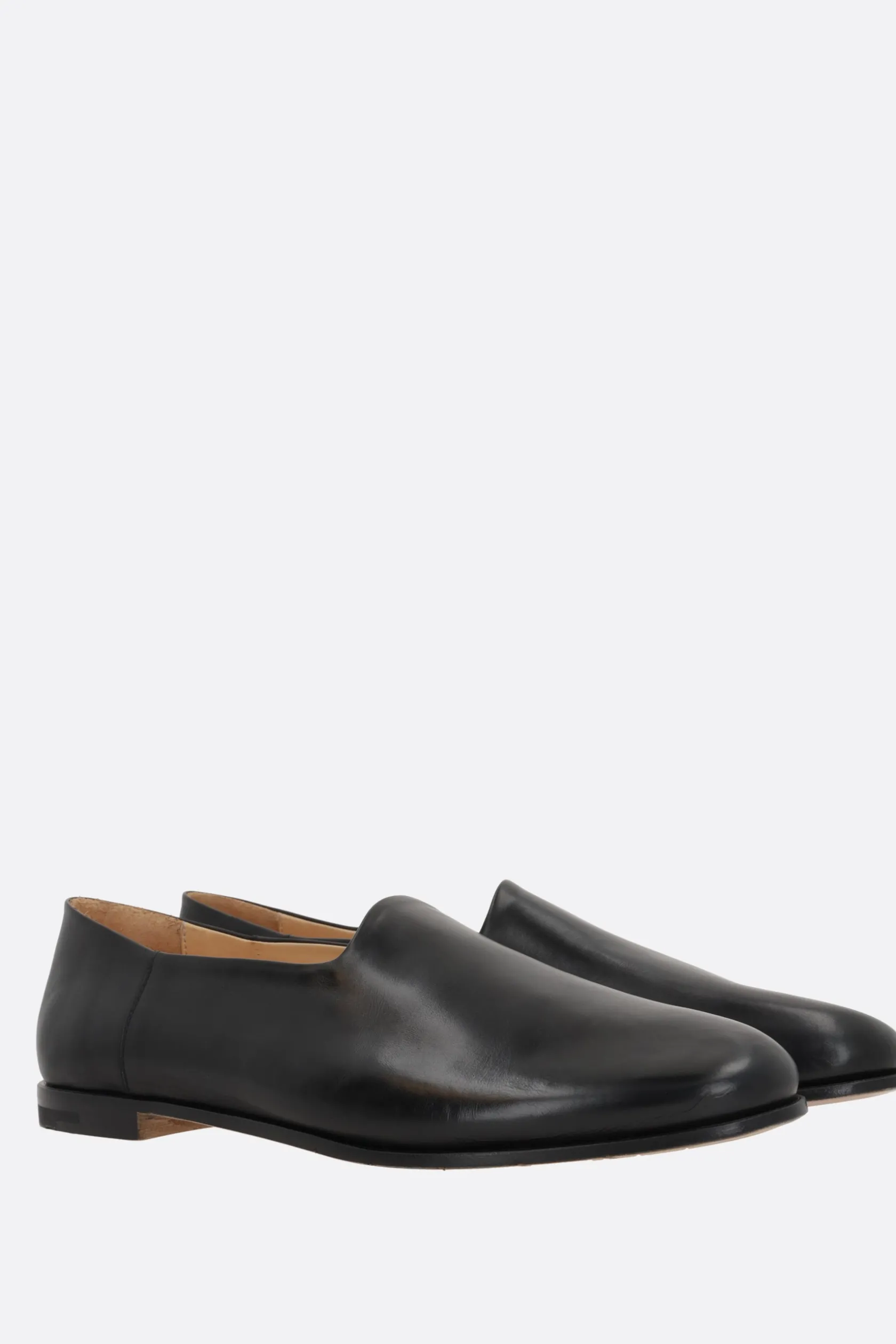 Mocassini E Slippers>PREMIATA slipper Land in pelle liscia Nero