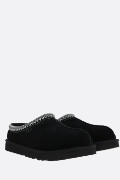 Scarpe Basse>UGG slipper Tasman in suede Nero