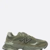 Sneakers>NEW BALANCE sneaker 9060 in suede e mesh Verde