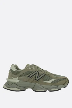 Sneakers>NEW BALANCE sneaker 9060 in suede e mesh Verde