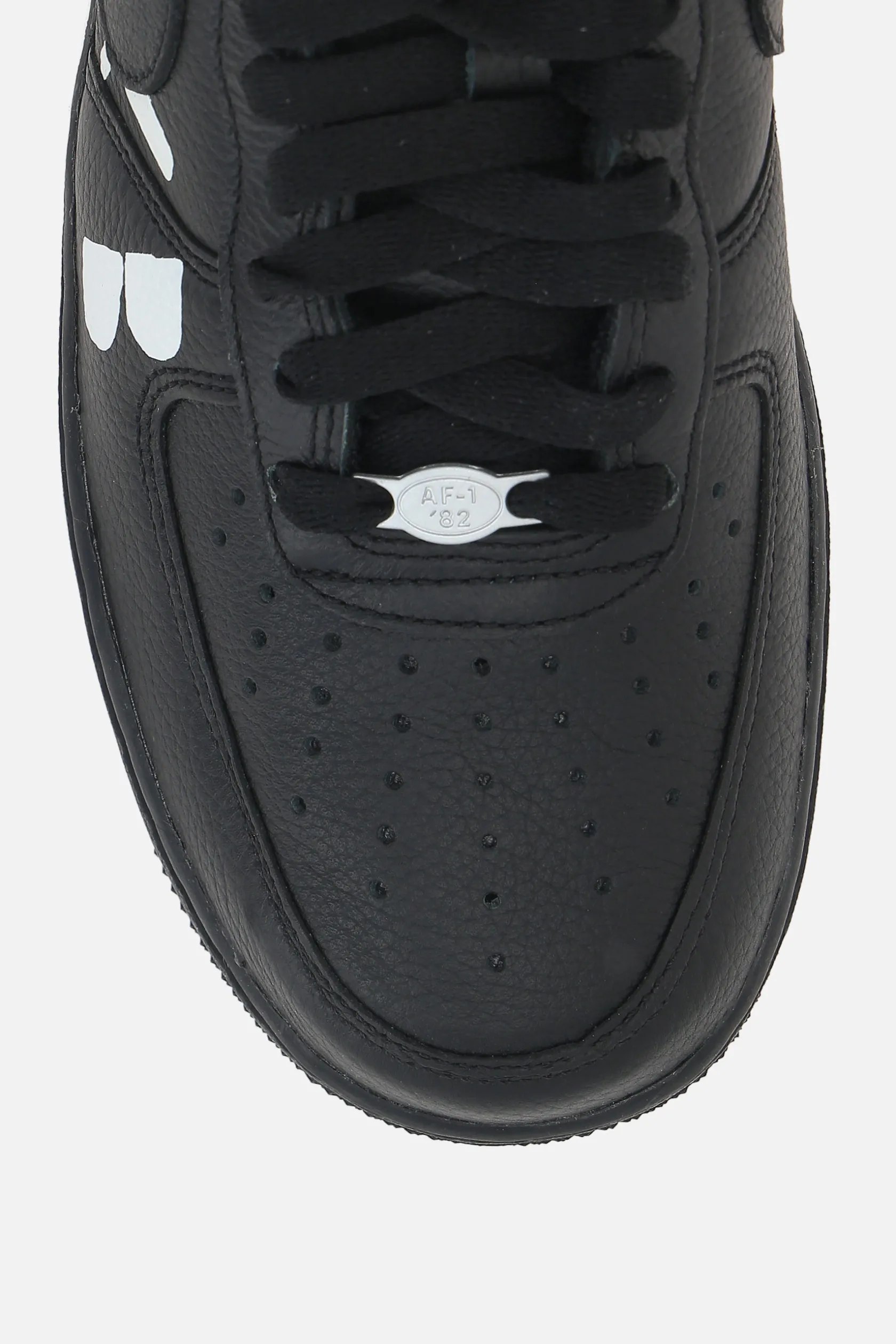 Sneakers>BLACK COMME des GARÇONS sneaker Air Force 1 in pelle martellata Nero