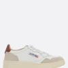 Sneakers>AUTRY sneaker Medalist in pelle liscia e suede Bianco