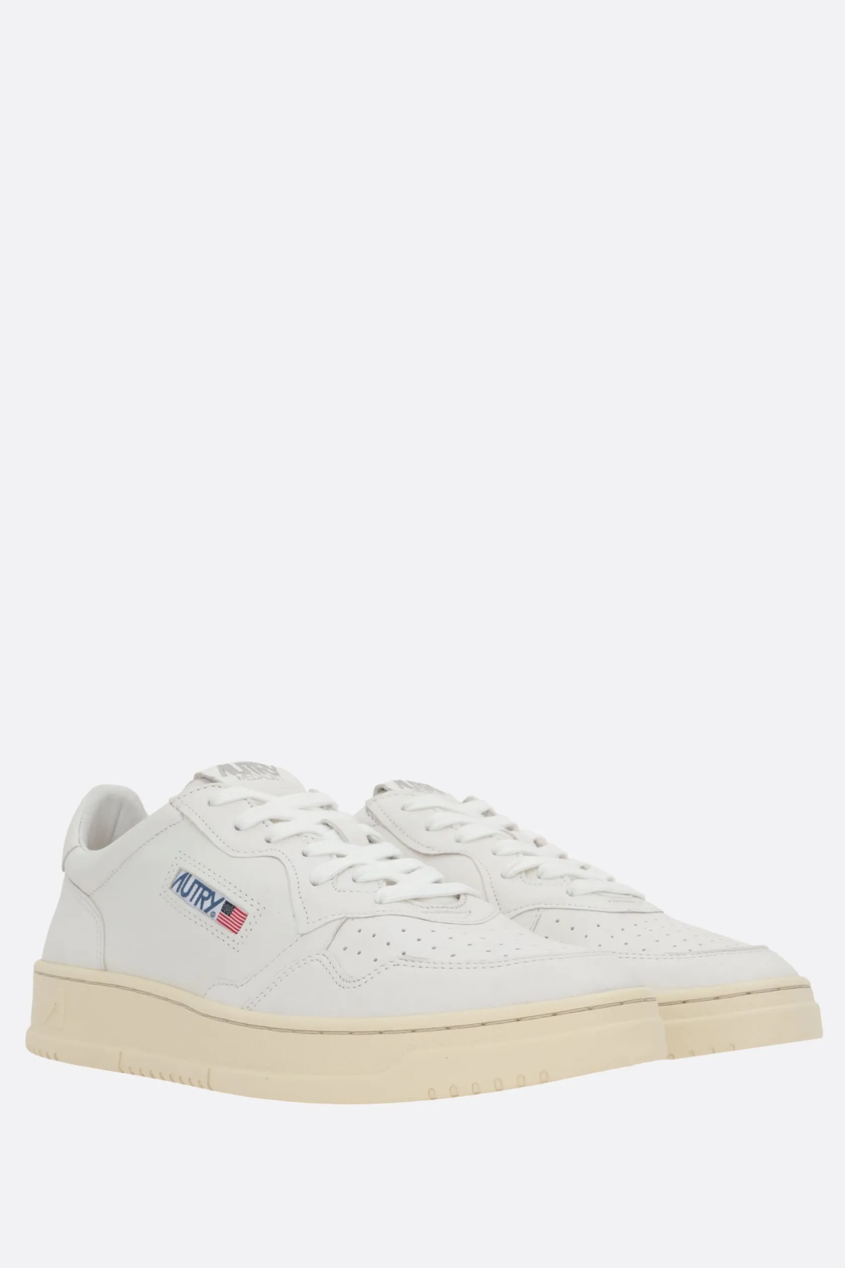 Sneakers>AUTRY sneaker Medalist in pelle liscia Bianco