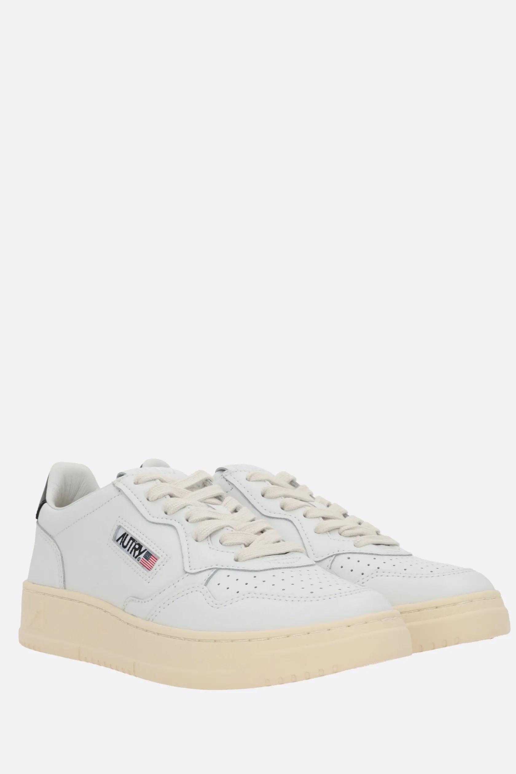 Sneakers>AUTRY X 10 CORSO COMO sneaker Autry Medalist in pelle liscia Bianco