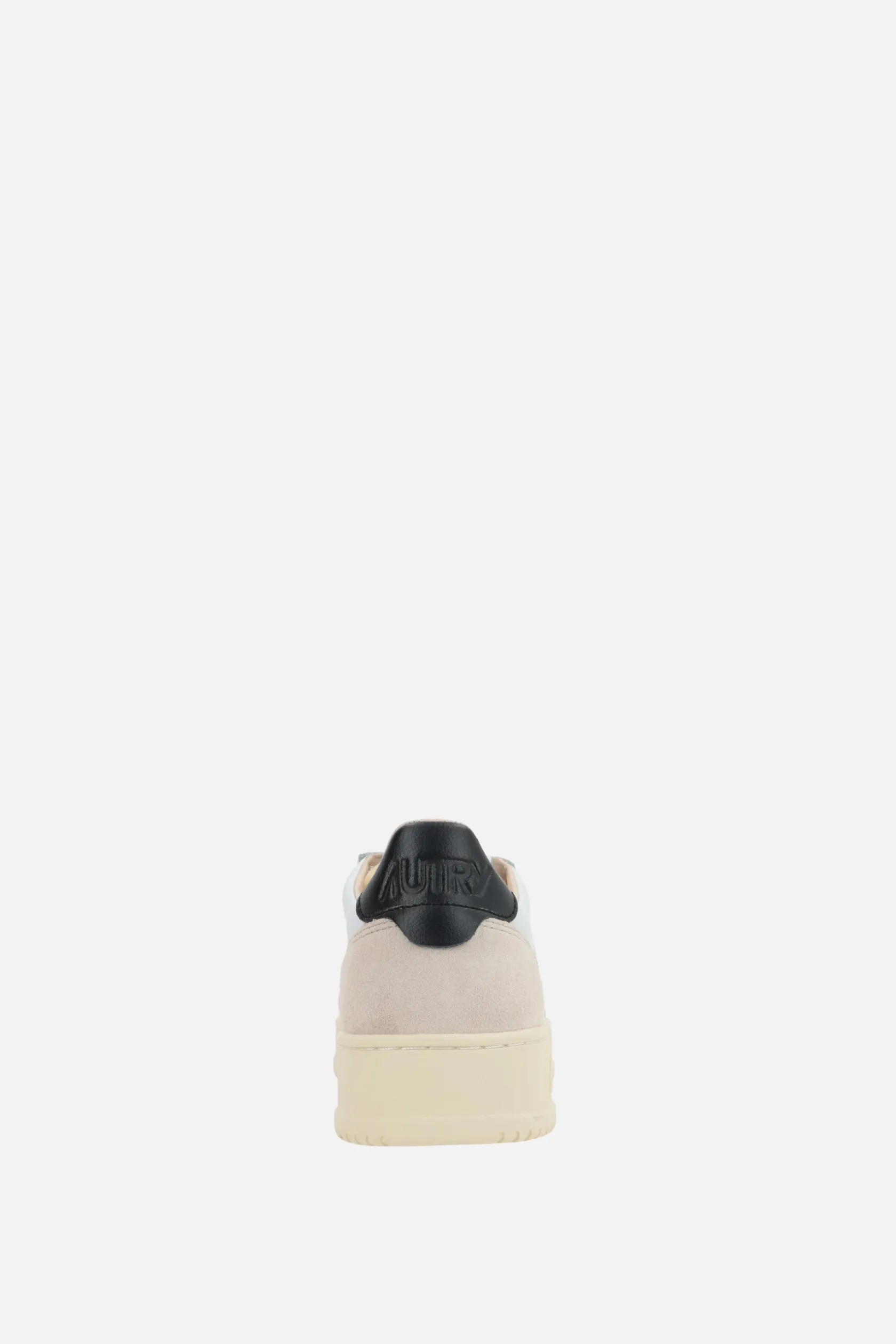 Sneakers>AUTRY sneaker Medalist in pelle liscia e suede Bianco
