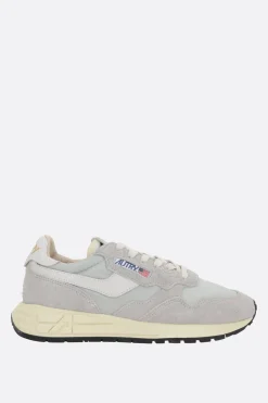 Sneakers>AUTRY sneaker Reelwind in nylon e suede Grigio