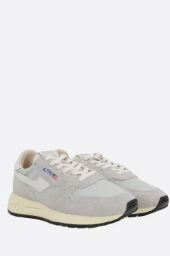 Sneakers>AUTRY sneaker Reelwind in nylon e suede Grigio
