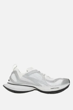 Sneakers>BALENCIAGA sneaker Circuit in mesh ed ecopelle Bianco