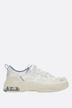 Sneakers>PREMIATA sneaker Drake in un mix di materiali Bianco
