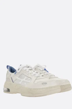 Sneakers>PREMIATA sneaker Drake in un mix di materiali Bianco