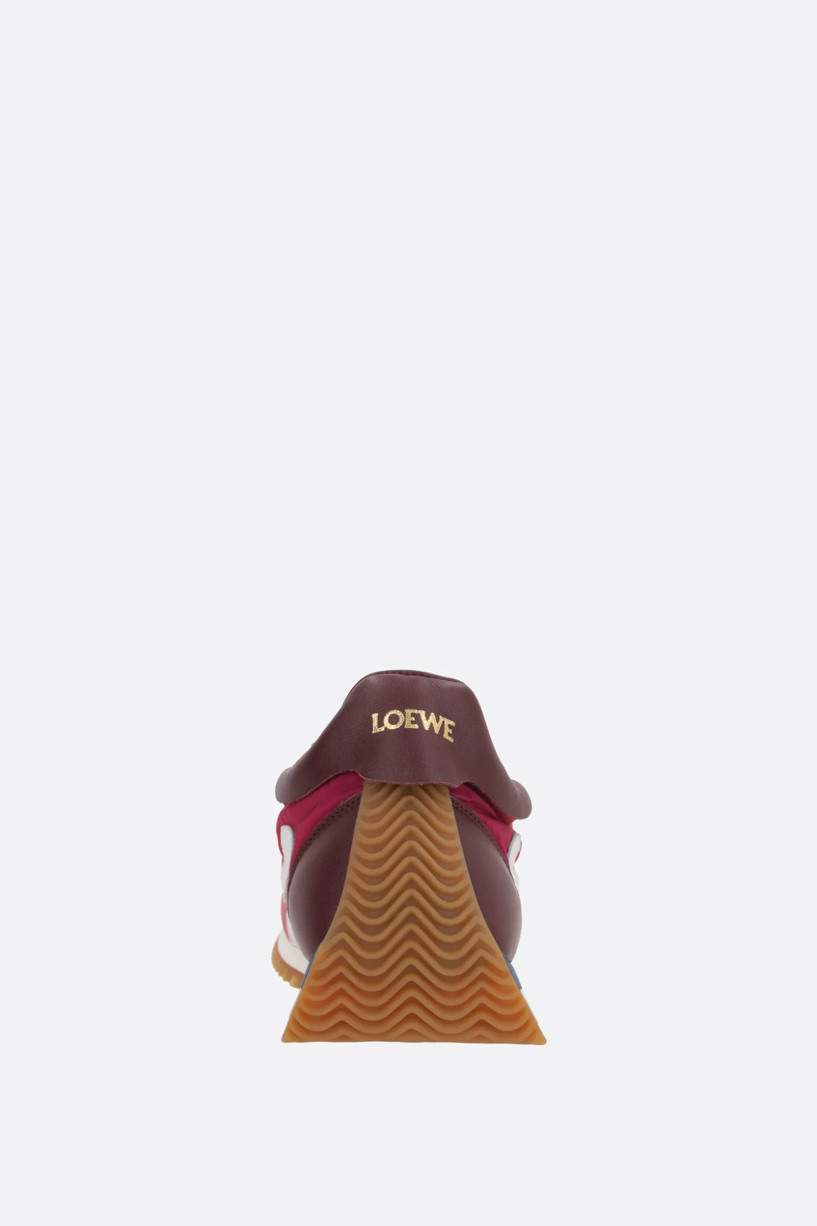 Sneakers>LOEWE sneaker Flow in suede e nylon Rosa