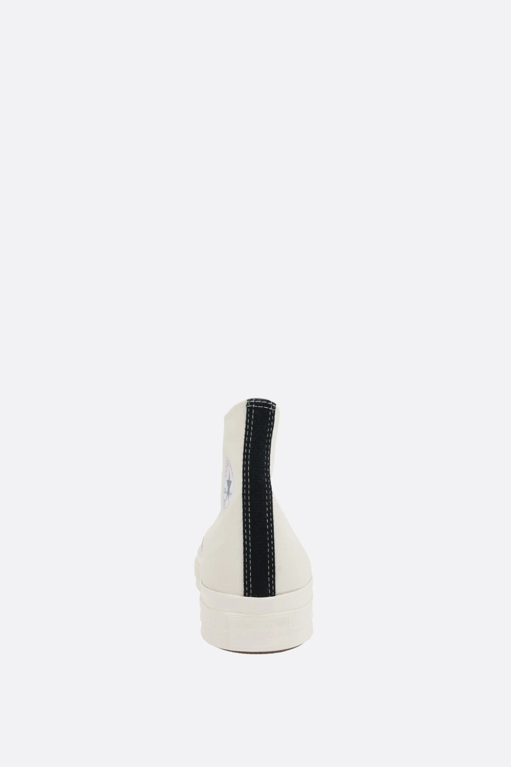 Sneakers>COMME DES GARÇONS PLAY X CONVERSE sneaker high-top Chuck 70 CDG in canvas Bianco