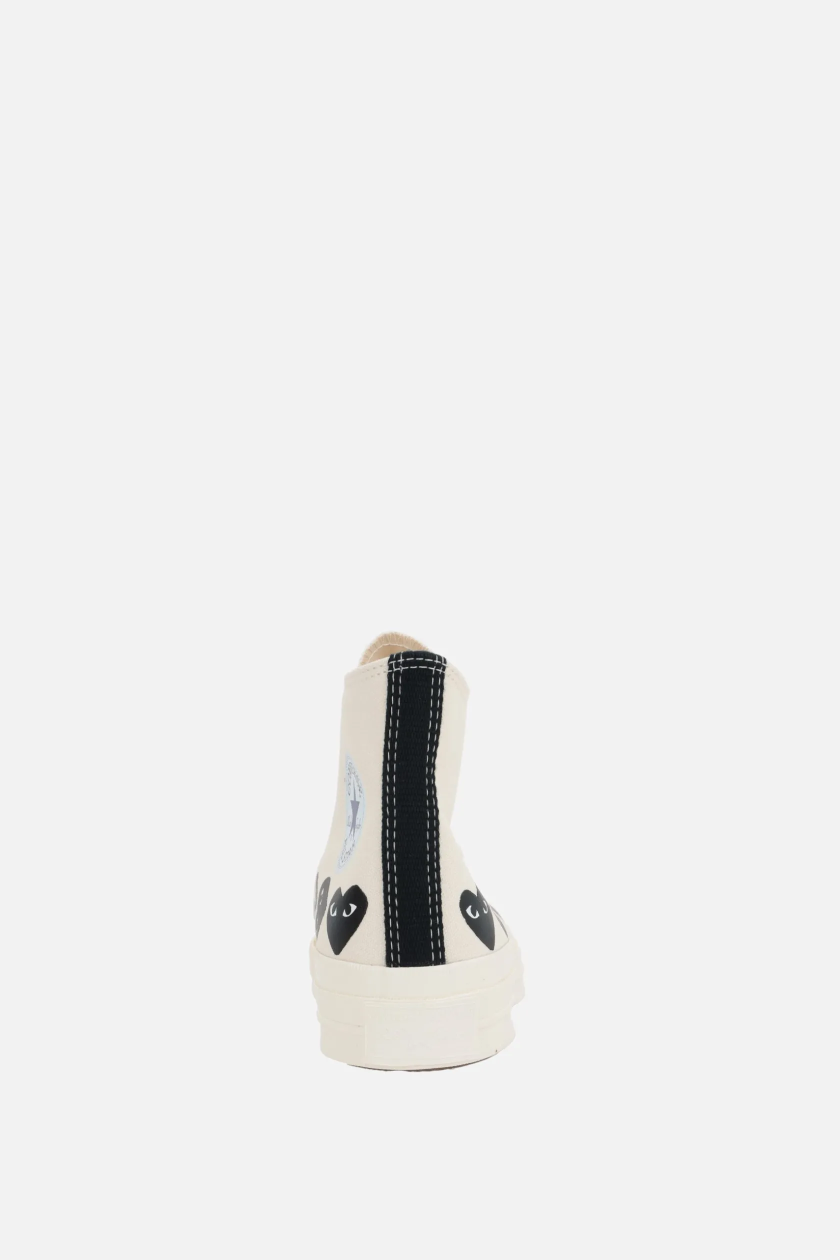 Sneakers>COMME DES GARÇONS PLAY X CONVERSE sneaker high-top Chuck 70 CDG in canvas Bianco