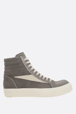 Sneakers>RICK OWENS DRKSHDW sneaker high-top Vintage in canvas Marrone