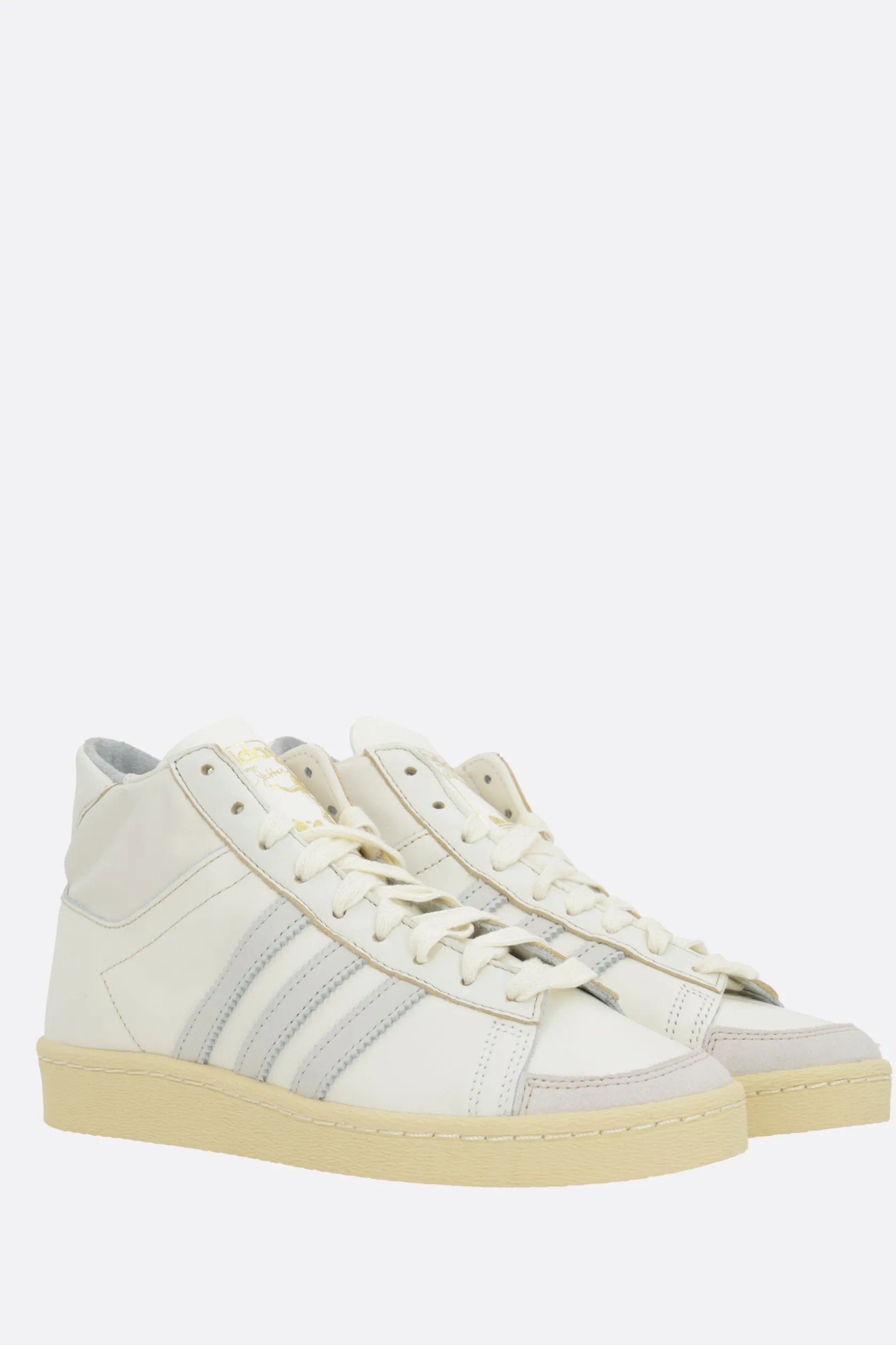 Sneakers>ADIDAS sneaker Jabbar HI in pelle liscia Bianco