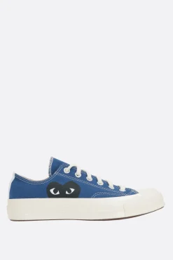 Sneakers>COMME DES GARÇONS PLAY X CONVERSE sneaker low--top Chuck 70 CDG in canvas Blu