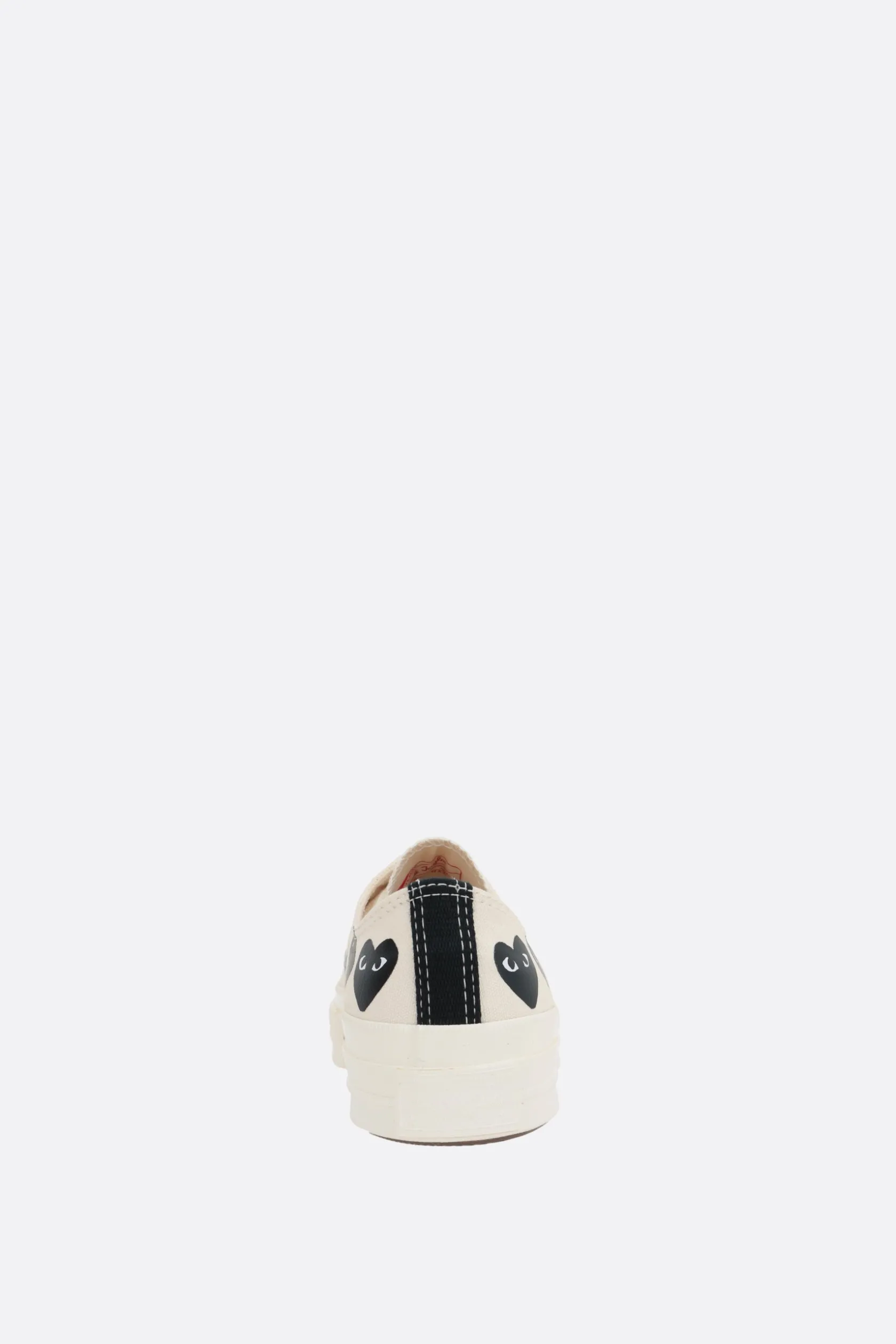 Sneakers>COMME DES GARÇONS PLAY X CONVERSE sneaker low-top Chuck 70 CDG in canvas Bianco