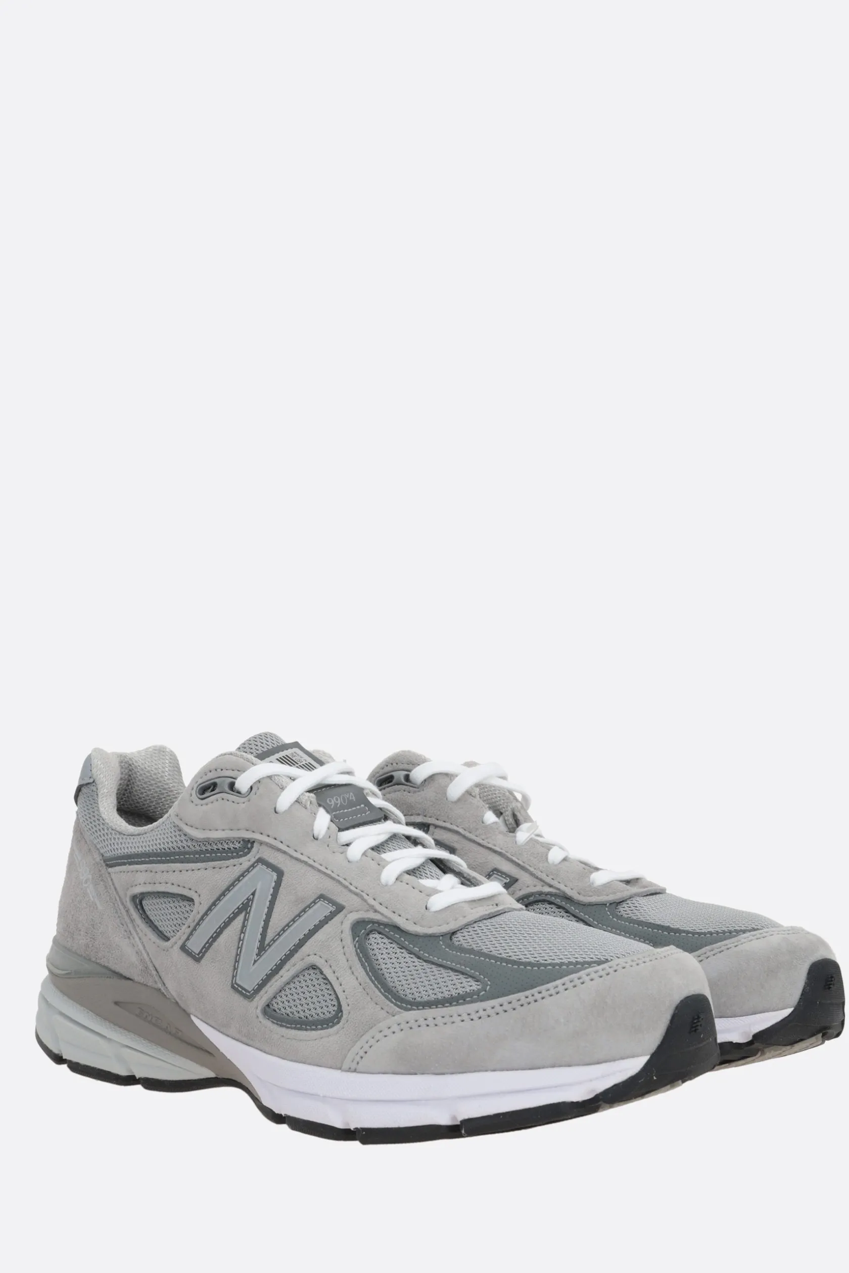 Sneakers>NEW BALANCE sneaker Made in USA 990v4 Core in mesh e suede Grigio