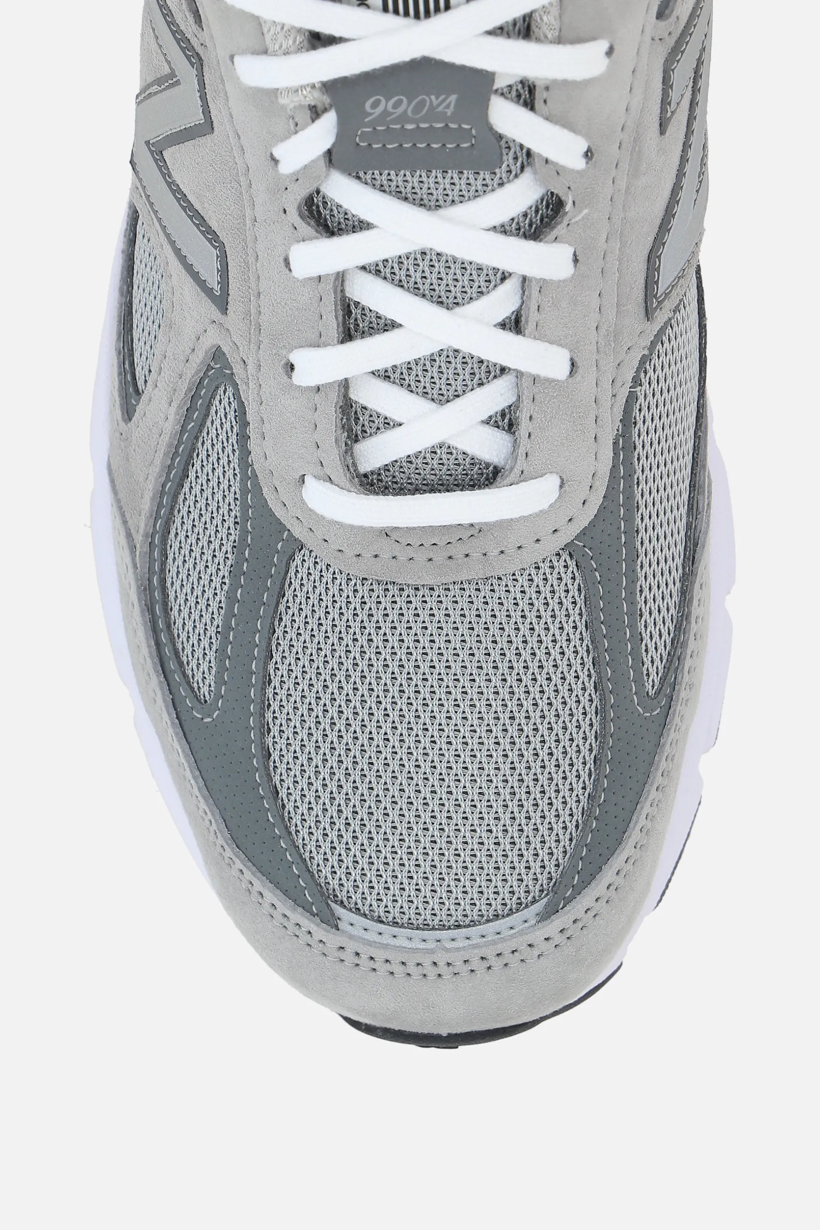 Sneakers>NEW BALANCE sneaker Made in USA 990v4 Core in mesh e suede Grigio