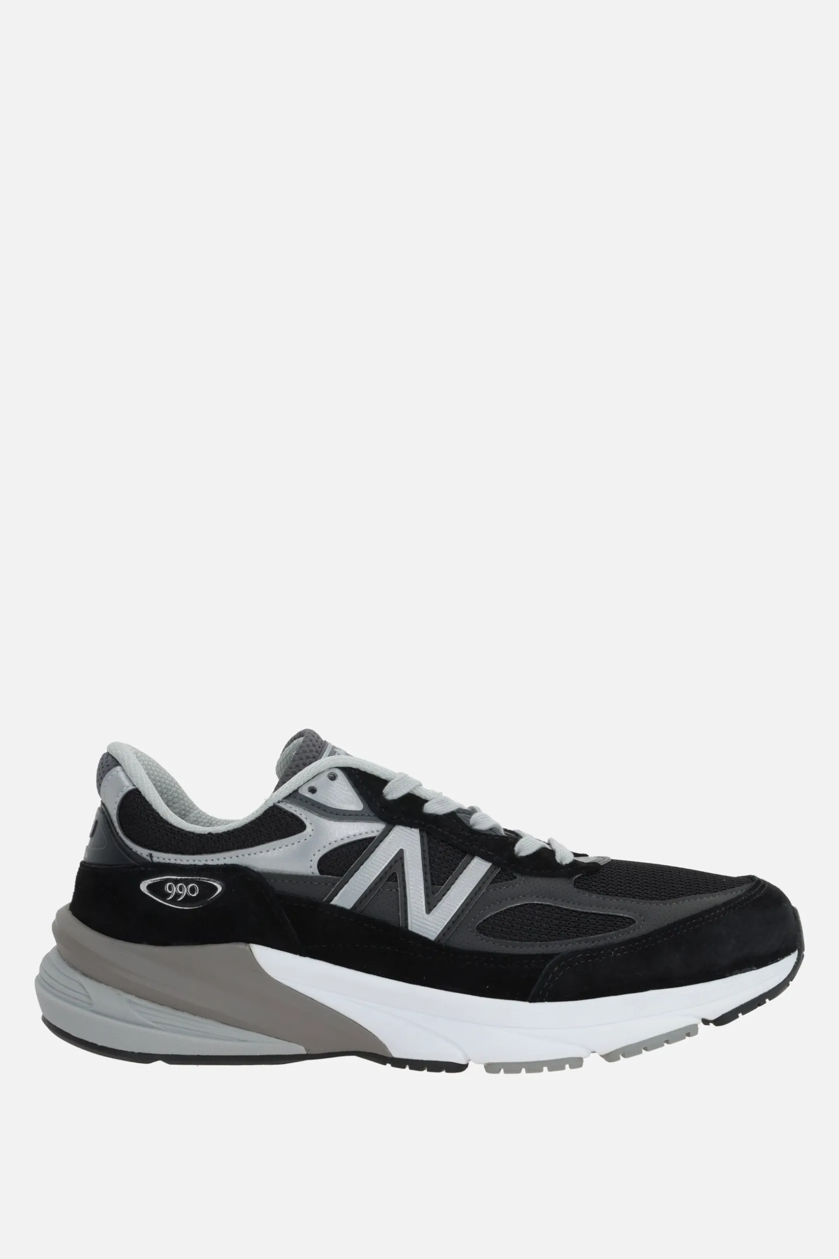 Sneakers>NEW BALANCE sneaker Made in USA 990v6 in mesh e suede Nero