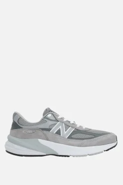 Sneakers>NEW BALANCE sneaker Made in USA 990v6 in suede e mesh Grigio