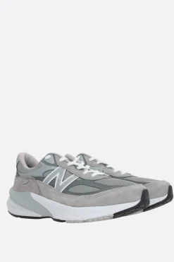 Sneakers>NEW BALANCE sneaker Made in USA 990v6 in suede e mesh Grigio