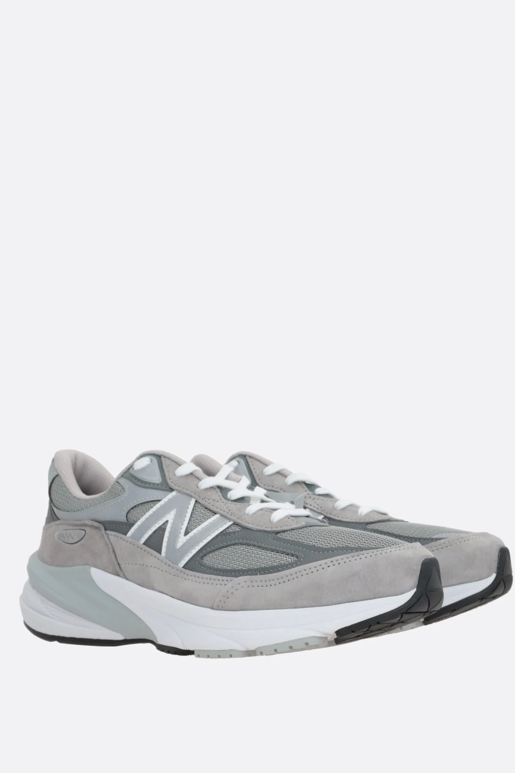 Sneakers>NEW BALANCE sneaker Made in USA 990v6 in suede e mesh Grigio