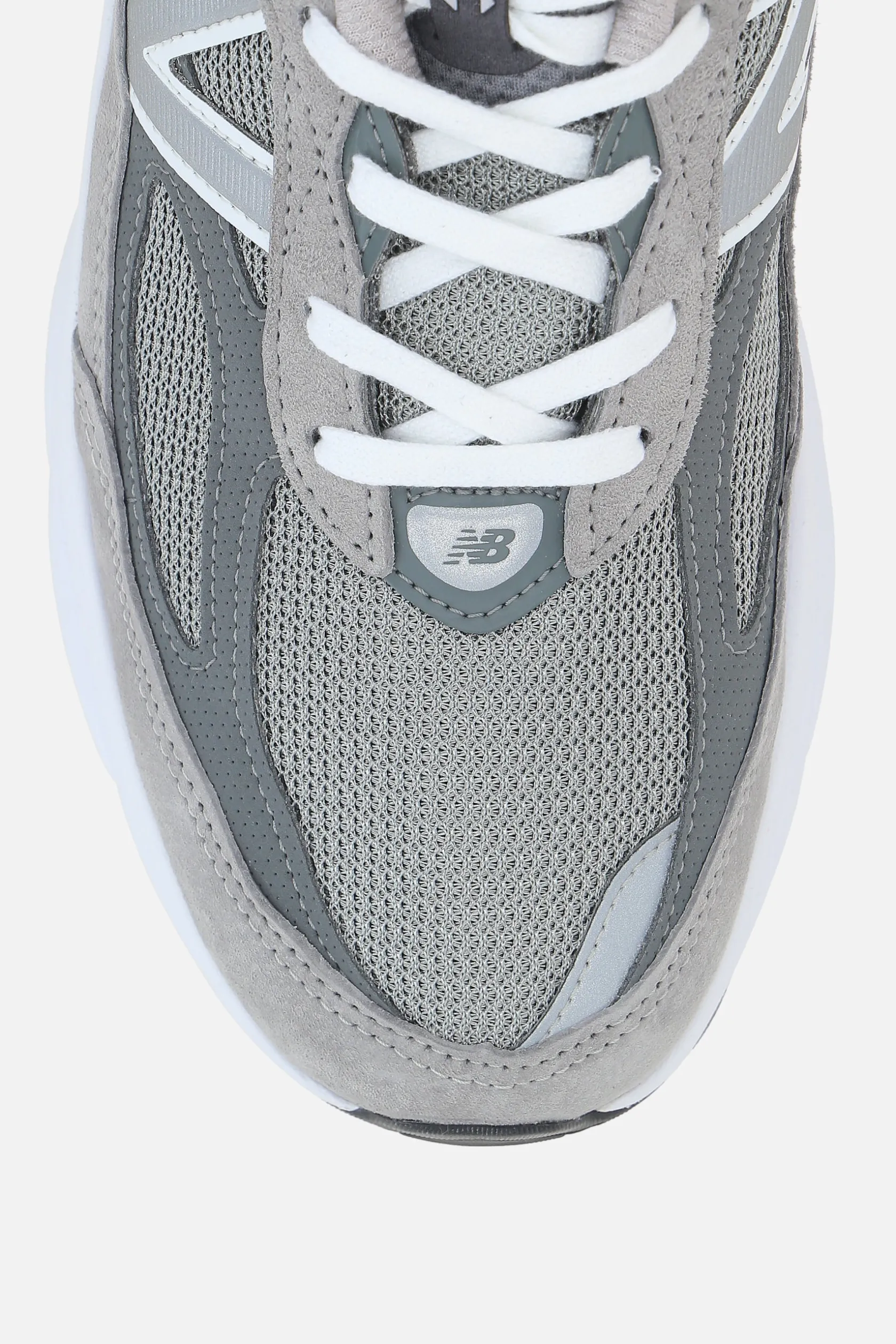 Sneakers>NEW BALANCE sneaker Made in USA 990v6 in suede e mesh Grigio