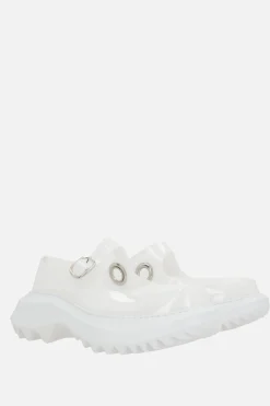Sneakers>COMME DES GARÇONS X PHILEO sneaker mary-jane in PVC Bianco