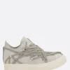 Sneakers>RICK OWENS sneaker Megalaced in suede Bianco