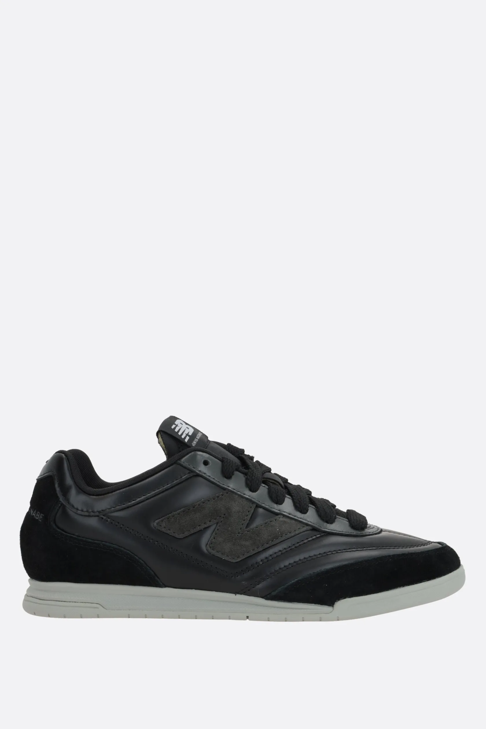 Sneakers>JUNYA WATANABE sneaker RC42 in pelle liscia e suede Nero