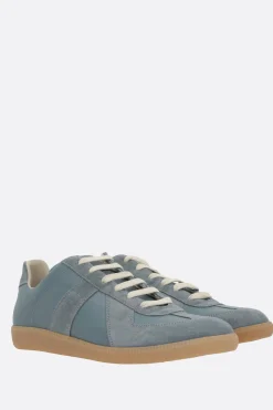Sneakers>MAISON MARGIELA sneaker Replica in pelle liscia e suede Bianco