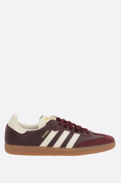 Sneakers>ADIDAS sneaker Samba OG in pelle liscia Rosso