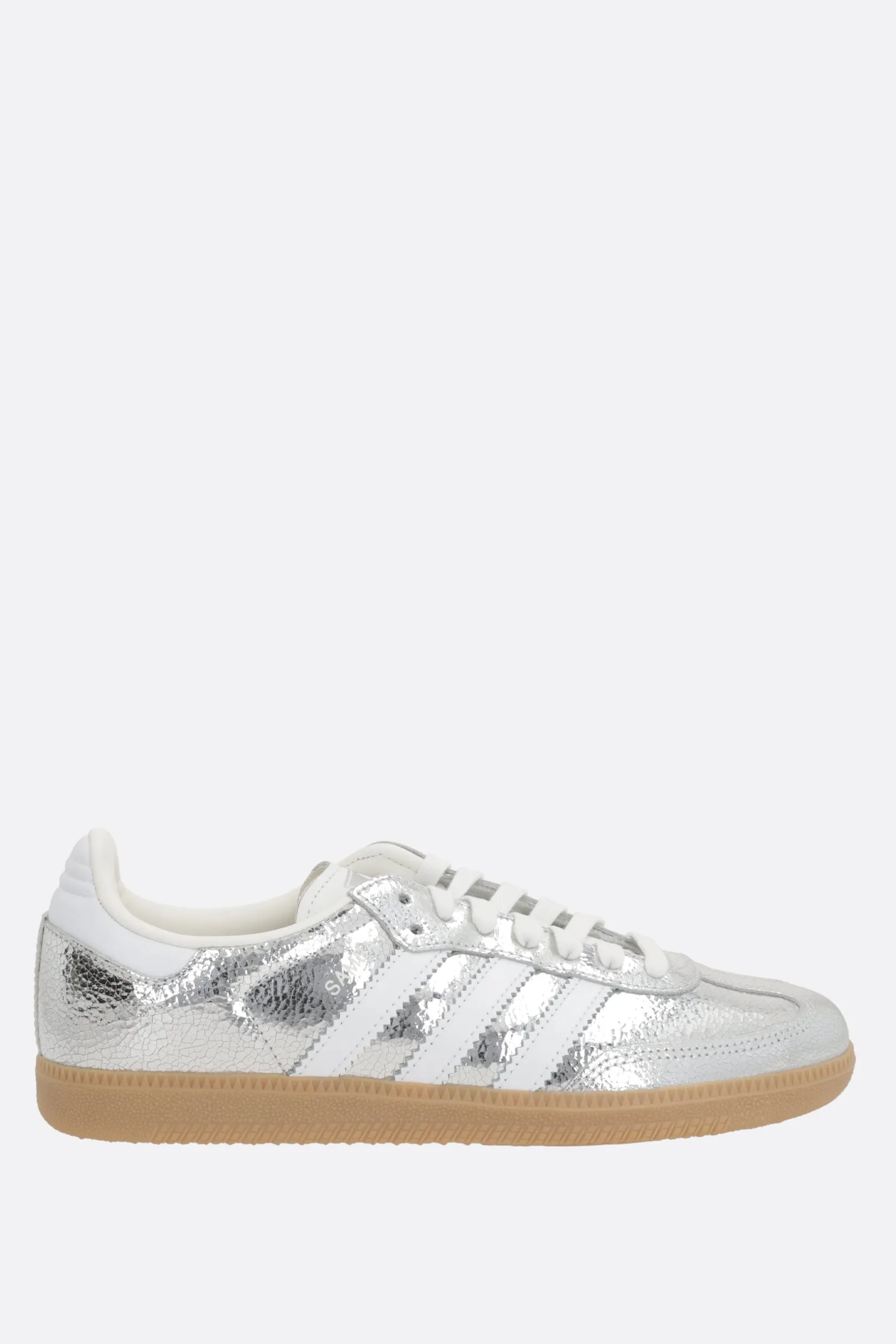 Sneakers>ADIDAS sneaker Samba OG in pelle laminata Argento