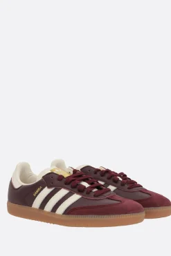 Sneakers>ADIDAS sneaker Samba OG in pelle liscia Rosso