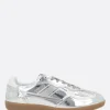 Sneakers>ALOHAS sneaker tb.490 in pelle laminata Argento
