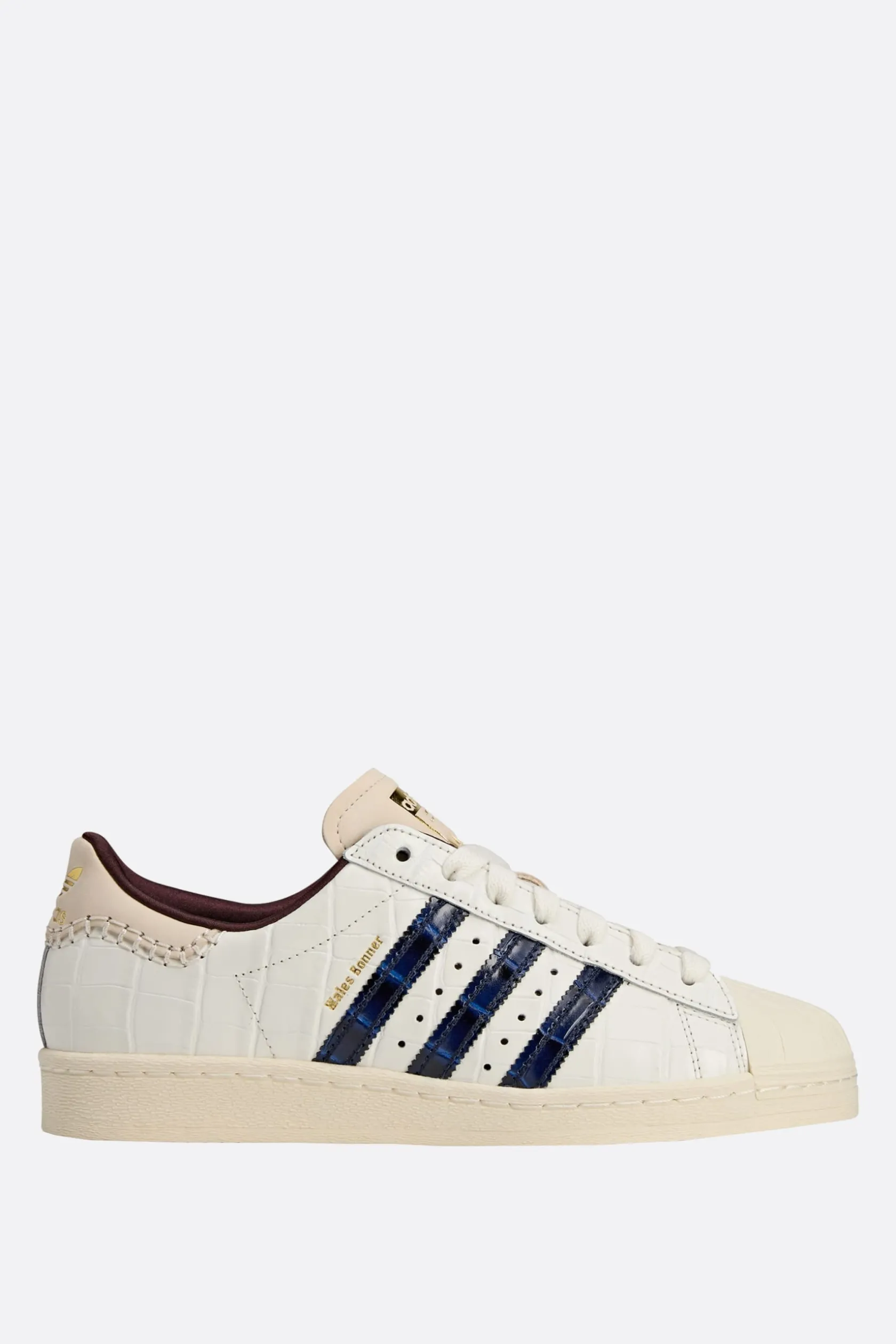 Sneakers>ADIDAS X WALES BONNER sneaker Wales Bonner Superstar in pelle stampa coccodrillo Bianco