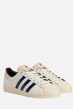 Sneakers>ADIDAS X WALES BONNER sneaker Wales Bonner Superstar in pelle stampa coccodrillo Bianco