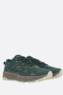 Sneakers>MIZUNO sneaker Wave Mujin LS in tessuto tecnico Verde