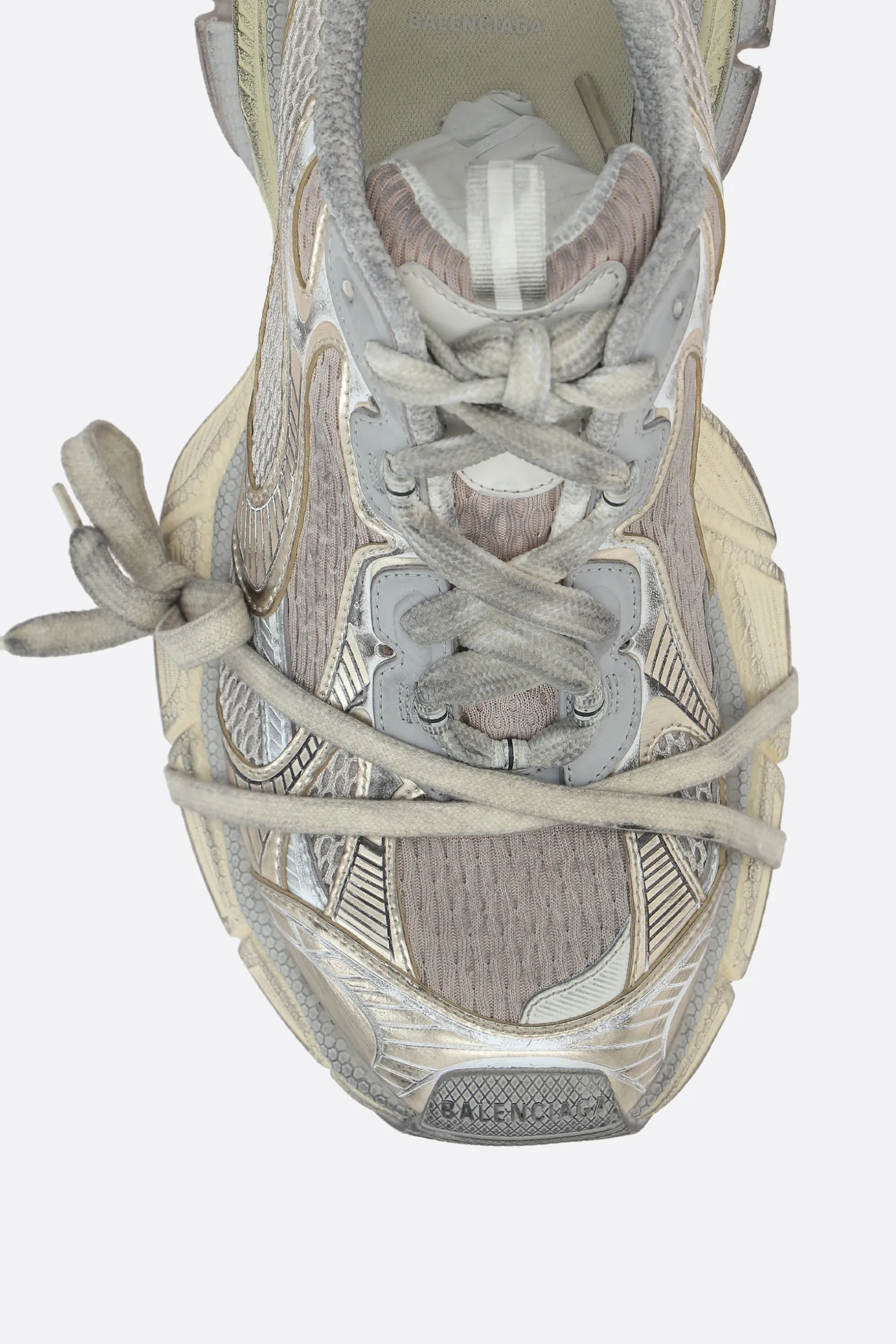 Sneakers>BALENCIAGA sneaker 3XL in rete e gomma Neutro